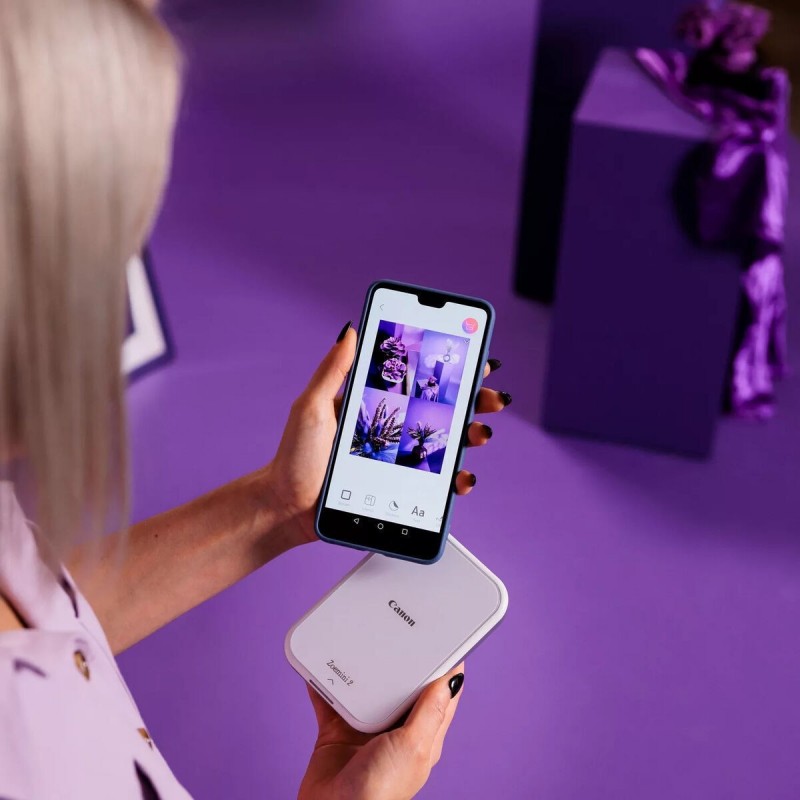 Canon Zoemini 2 Mini Photo Printer Bluetooth (5452C004AA) Pearl White Canon Zoemini 2 Mini Photo Printer Bluetooth (5452C004AA) Pearl White