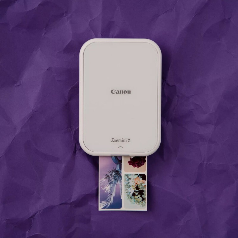 Canon Zoemini 2 Mini Photo Printer Bluetooth (5452C004AA) Pearl White Canon Zoemini 2 Mini Photo Printer Bluetooth (5452C004AA) Pearl White