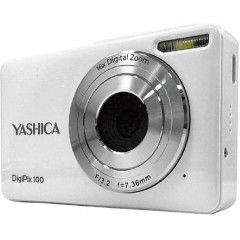 Yashica DigiPix 100 Compact Φωτογραφική Μηχανή Full HD (1080p) 44MP (YAS-DG100P-WH)Λευκή