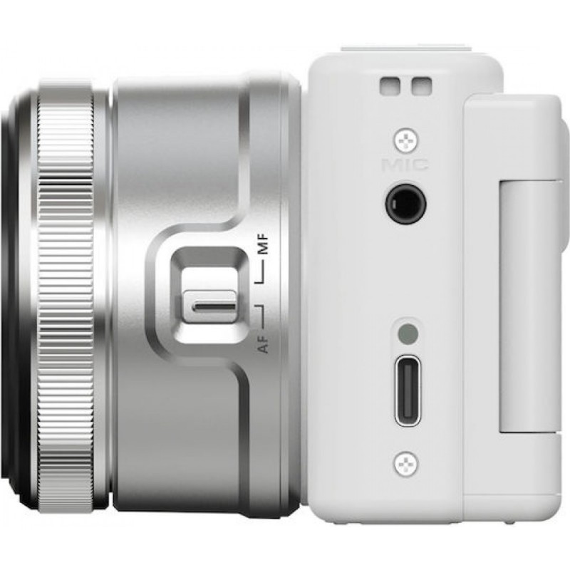 Yashica City 200 Compact Φωτογραφική Μηχανή Οπτικού Ζουμ 10x (YAS-DGC200-WH) Λευκή
