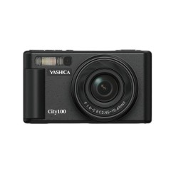 Yashica City 100 Compact Φωτογραφική Μηχανή 64MP Οπτικού Ζουμ 3x (YAS-DGC100-BK) Μαύρη