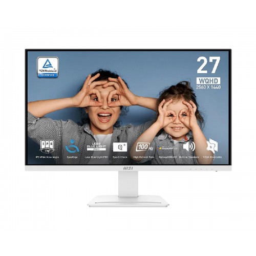 Msi Pro MP273QWDE E2 Monitor 27'' (9S6-3PB69H-045) White