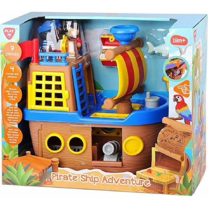 PlayGo Πειρατικό Πλοίο Adventure για 18+ Μηνών (9840)