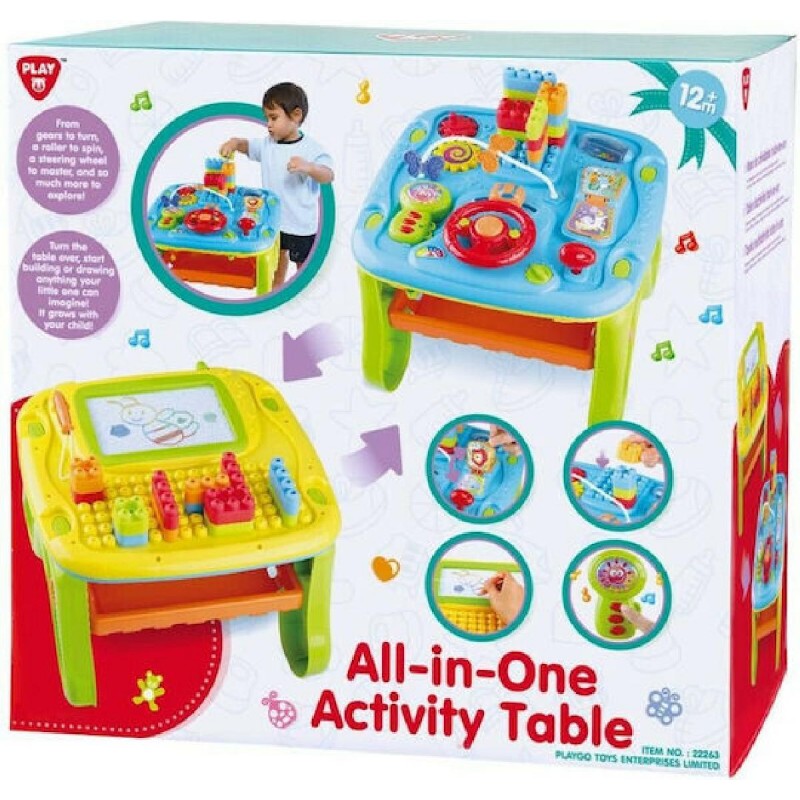 Playgo Τραπεζάκι Δραστηριοτήτων All in One για 12+ Μηνών (22263)