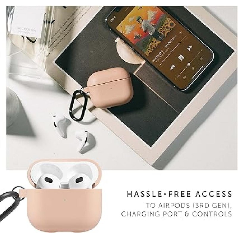 Native Union Roam Case for Airpods Gen 3 Peach