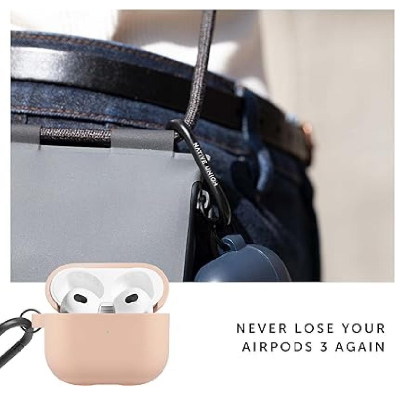 Native Union Roam Case for Airpods Gen 3 Peach