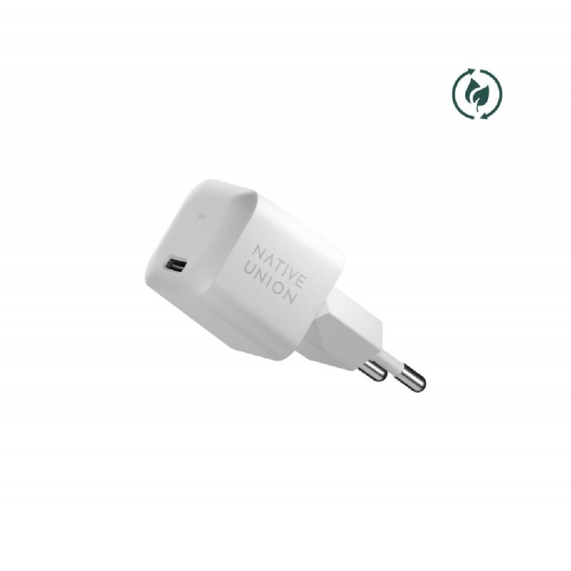 Native Union Φορτιστής Fast Gan PD 30W (FAST-PD30-2-WHT-EU) White