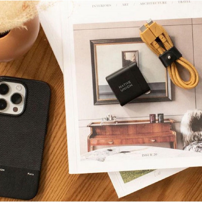 Native Union Fast Gan Charger PD 35W (FAST-PD35-BLK-EU) Black
