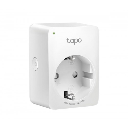 TP-LINK TAPO P110M v1 Smart Μονόπριζο με Διακόπτη Λευκό