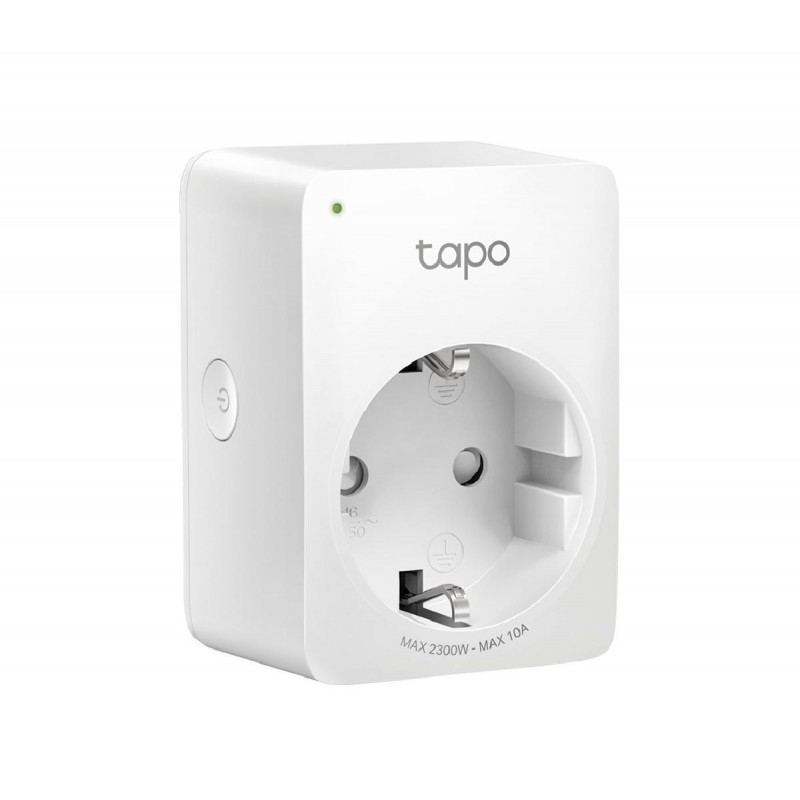 TP-LINK TAPO P110M v1 Smart Μονόπριζο με Διακόπτη Λευκό