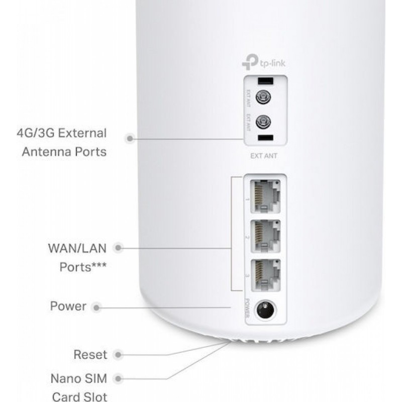 Tp-Link Deco X10-4G AX1500 Whole Home Mesh Wi-Fi 6 Router (1756500092) v1.0