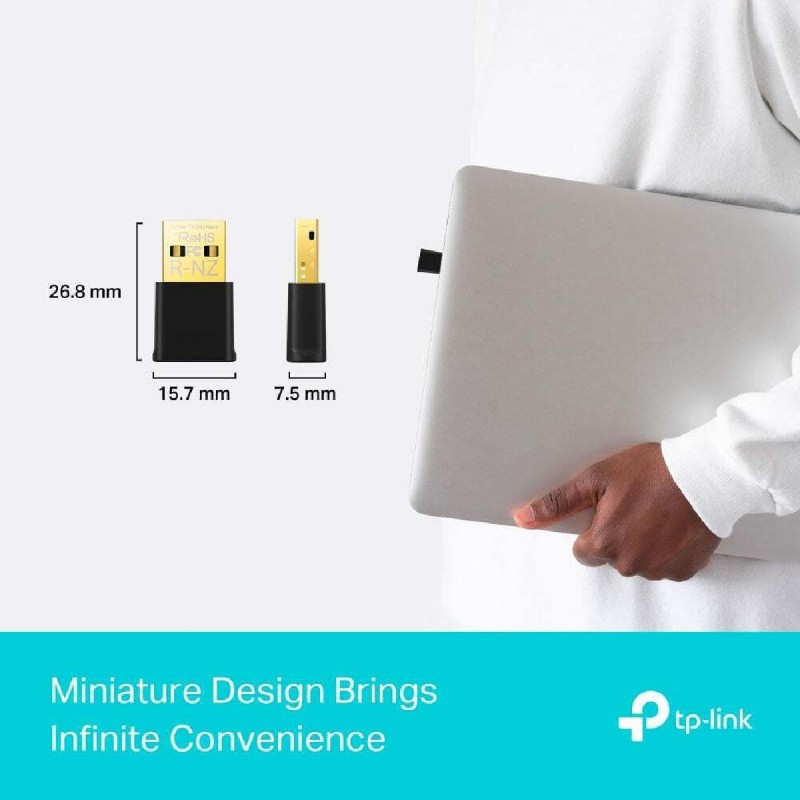 TP-LINK Archer Tx20u Nano v1 Ασύρματος USB Αντάπτορας Δικτύου TP-LINK Archer Tx20u Nano v1 Ασύρματος USB Αντάπτορας Δικτύου