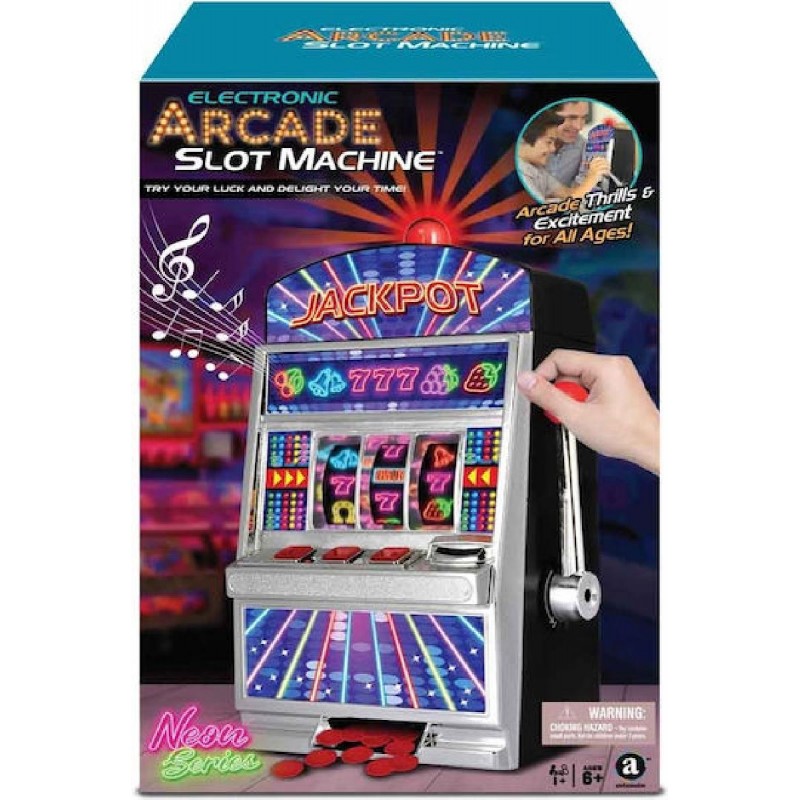 Mam Slot Machine Electronic Arcade Επιτραπέζια Κονσόλα Κουλοχέρης 6+ Ετών (GA007)