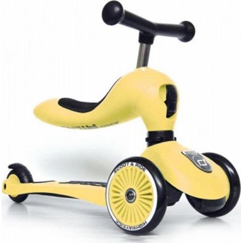 Scoot & Ride Παιδικό Πατίνι Highwaykick 1 Τρίτροχο με Κάθισμα για 1-5 Ετών (96354) Lemon Scoot & Ride Παιδικό Πατίνι Highwaykick 1 Τρίτροχο με Κάθισμα για 1-5 Ετών (96354) Lemon