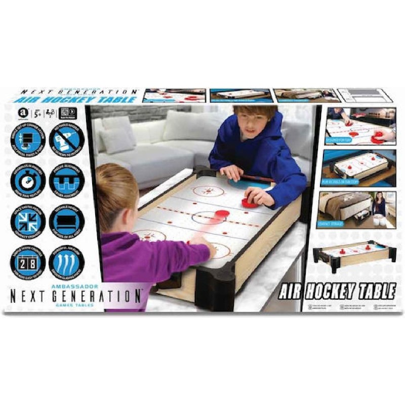 Mam Ambassador Επιτραπέζιο Παιχνίδι Air Hockey Ξύλινο 5+ Ετών (MA3151_27)