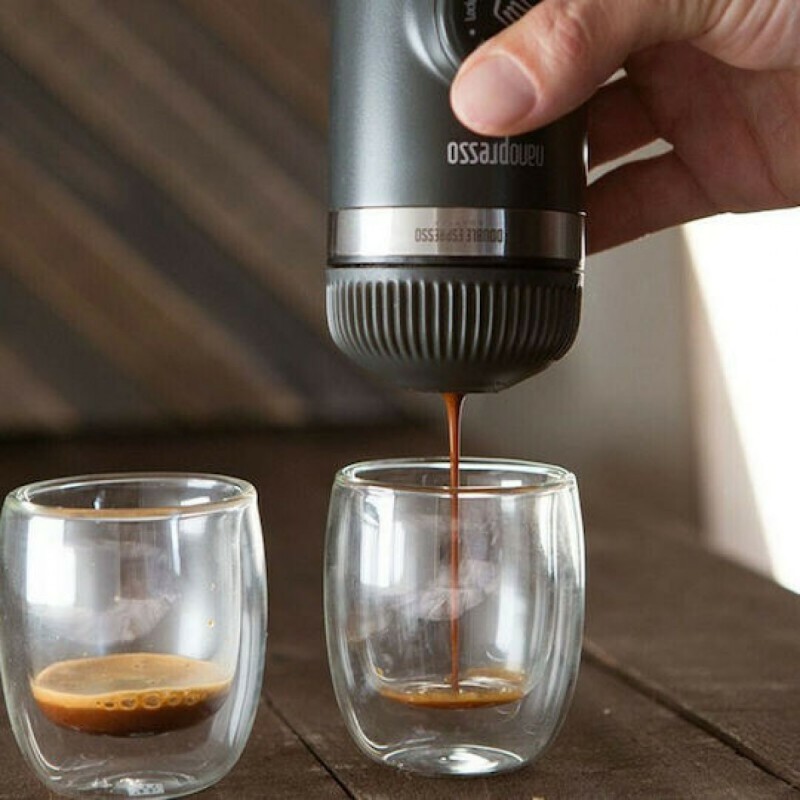 Wacaco NanoPresso Barista Kit (Tank 140ml + Cups) Black
