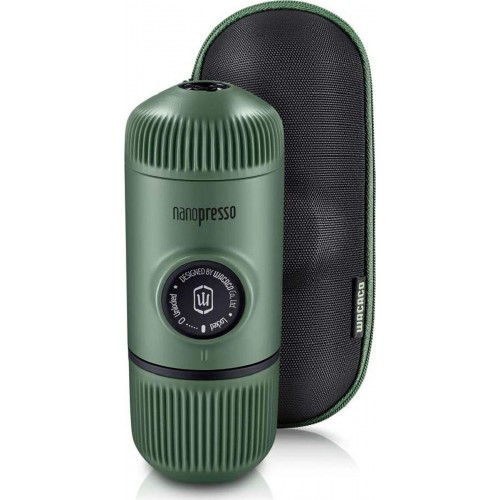 Wacaco Nanopresso Portable Coffee Maker 80 ml + Moss Green Case