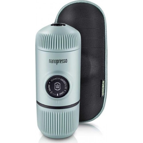 Wacaco Nanopresso Elements Φορητή Μηχανή Χειρός Espresso με Θήκη Arctic Blue