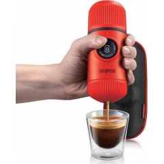 Wacaco Nanopresso Ηλεκτρική Μηχανή 18bar με Δοχείο Καφέ 8gr Κόκκινο