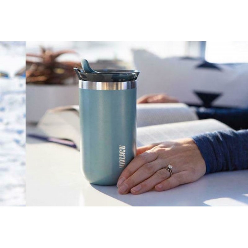 Wacaco Octaroma Lungo Thermo Mug 300ml (Cadet Blue)