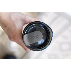 Wacaco Octaroma Lungo Travel Mug Ποτήρι Θερμός Ανοξείδωτο BPA Free 300ml Γκρι