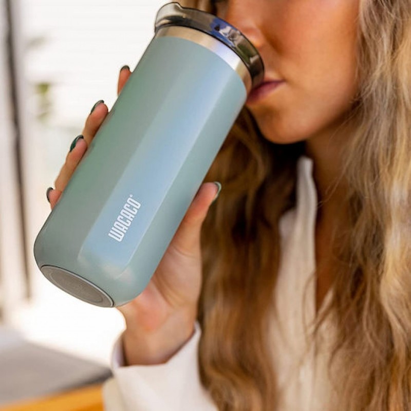 Wacaco Octaroma Grande Thermo Mug 435ml (Cadet Blue)