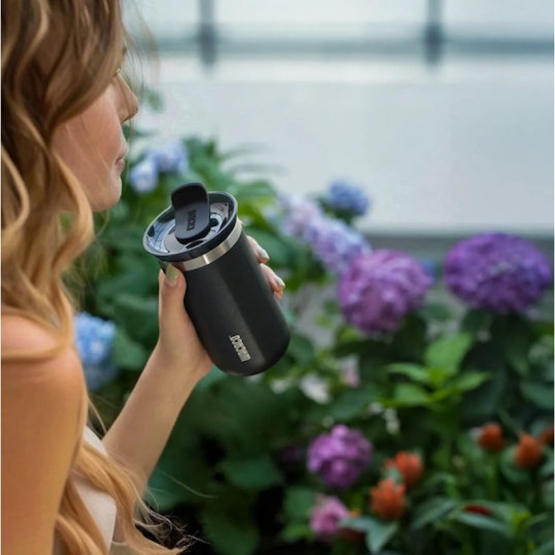 Wacaco Octaroma Lungo Thermo Mug 300ml (Onyx Black)