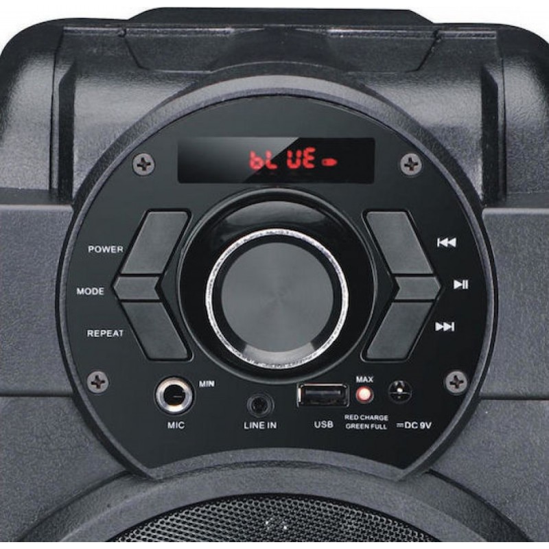 Akai Portable Bluetooth Speaker Karaoke (ABTS-806) Black