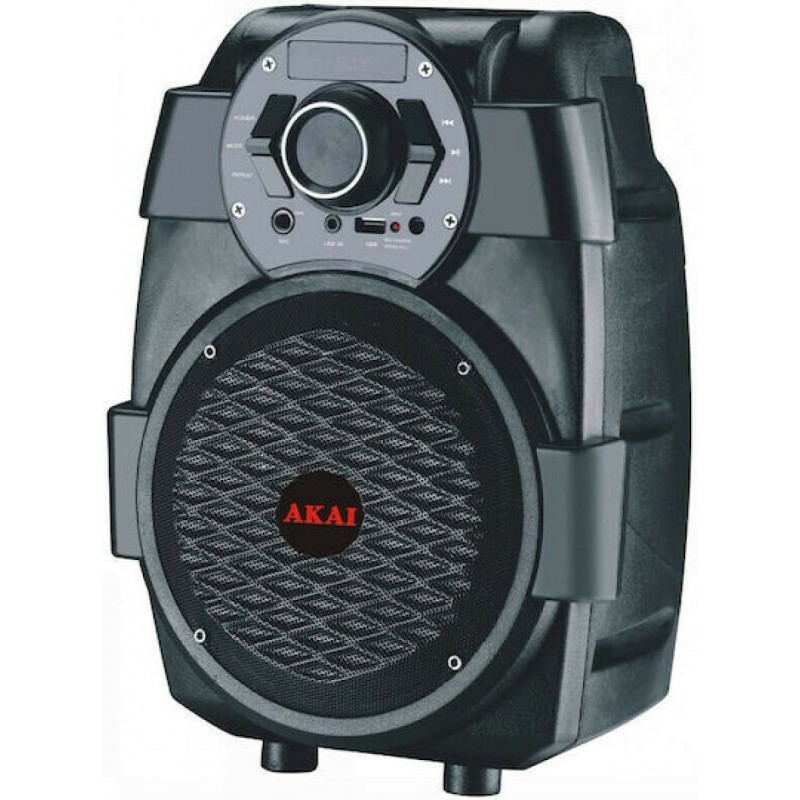 Akai Portable Bluetooth Speaker Karaoke (ABTS-806) Black