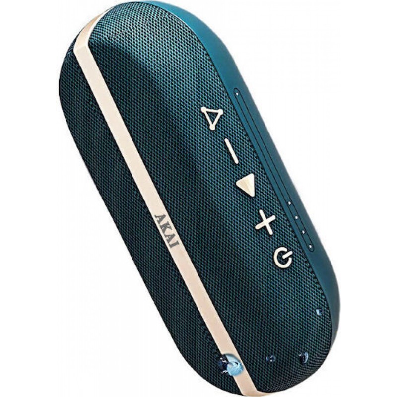 Akai Portable Waterproof Bluetooth Speaker (ABTSW-30B) Blue