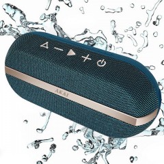 Akai Portable Waterproof Bluetooth Speaker (ABTSW-30B) Blue