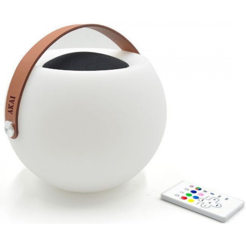 Akai Portable Bluetooth Speaker with Light in 7 Colors 5W (CS6 Shine) Πολύχρωμο