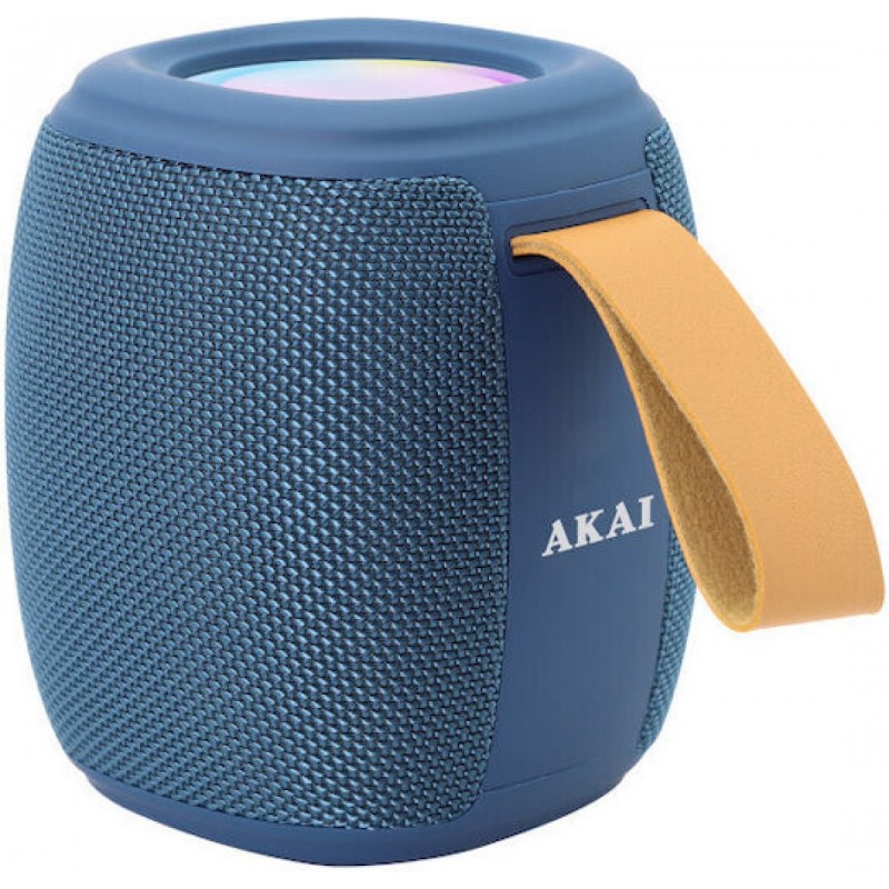 Akai Portable Mini Blutooth Speaker (ABTS-V5BL) Blue