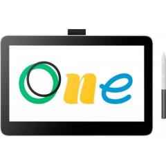 Wacom One Pen Display 13 Touch (DTH-134W) White