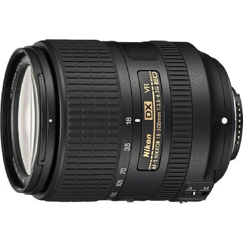Nikon Nikkor Crop Φωτογραφικός Φακός AF-S DX 18-300mm f/3.5-6.3G ED VR