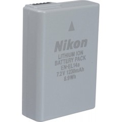 Nikon Μπαταρία Φωτογραφικής Μηχανής EN-EL14a Ιόντων-Λιθίου (Li-ion) 1230mAh