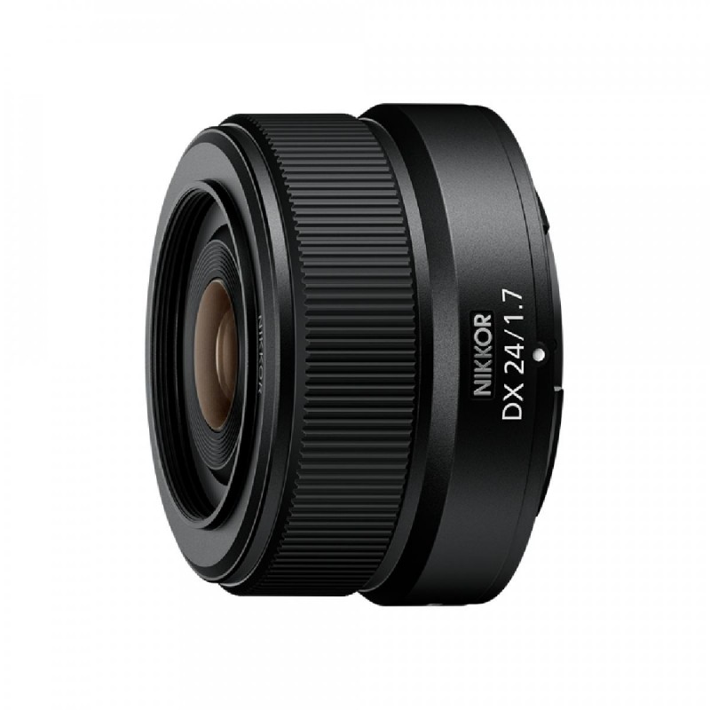 Nikon Nikkor Z Φωτογραφικός Φακός DX 24mm f/1.7 Wide Angle για Nikon Z Mount Black