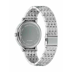 Citizen Ανδρικό Ρολόι 40mm Μπαταρίας με Ασημί Μεταλλικό Μπρασελέ (BI5070-57H)