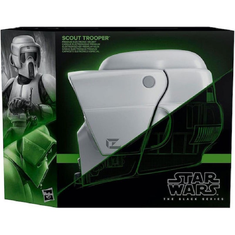 Hasbro Star Wars: : The Black Series - Scout Trooper Κράνος Ρεπλίκα σε Κλίμακα 1:1 (PN00084782)