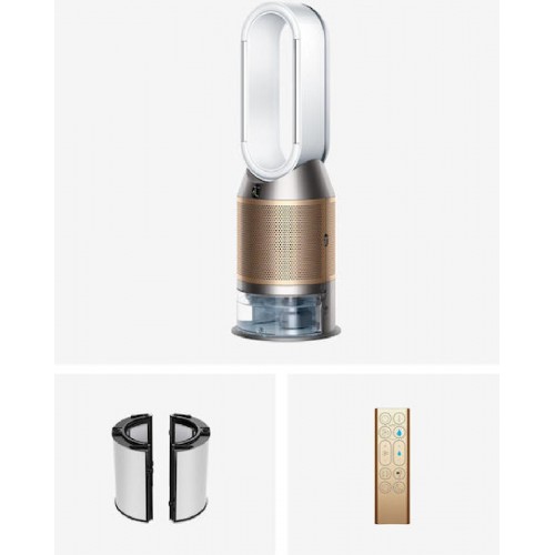 Dyson Καθαριστής Αέρα / Υγραντήρας 41W για Χώρους 81m² (545007-01) White/Gold