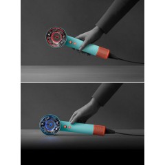 Dyson HD16 Supersonic Nural Straight+Wavy Επαγγελματικό Πιστολάκι Μαλλιών με Φυσούνα 1600W (113407-01) Ceramic Pink/Rose Gold
