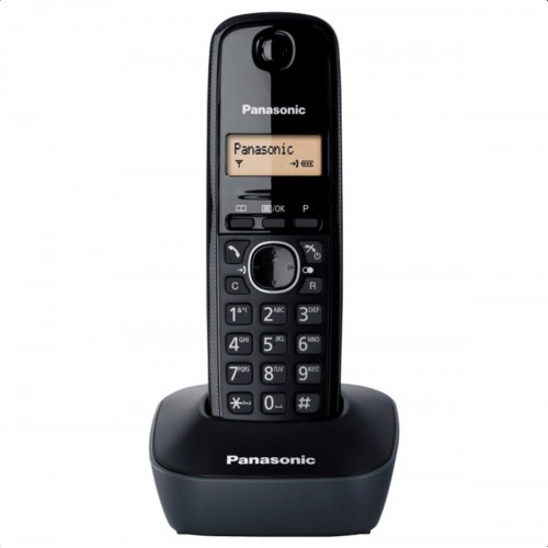 Panasonic KX-TG1611GRH Ασύρματο Τηλέφωνο Μαύρο