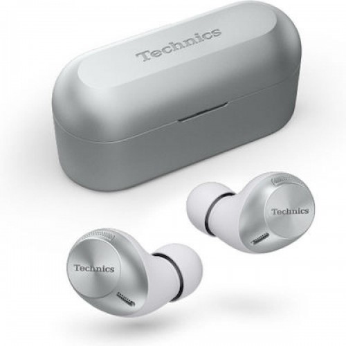 Technics EAH-AZ40M2 In-ear Bluetooth Handsfree Ακουστικά με Θήκη Φόρτισης Ασημί Technics EAH-AZ40M2 In-ear Bluetooth Handsfree Ακουστικά με Θήκη Φόρτισης Ασημί