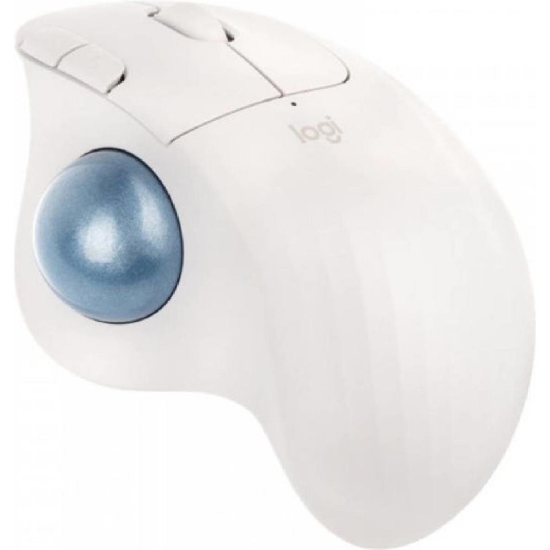 Logitech Ergo M575S Ασύρματο Bluetooth Ποντίκ (910-007030)l Λευκό