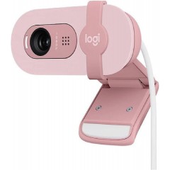 Logitech Brio 100 Web Camera Full HD 1080p (910-001623) Ροζ