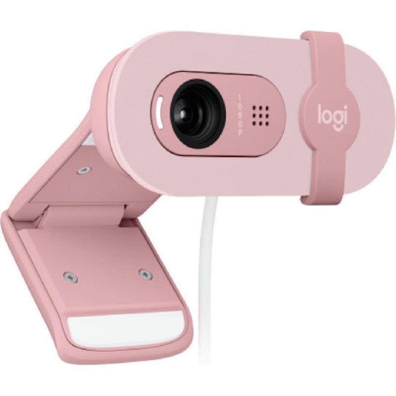 Logitech Brio 100 Web Camera Full HD 1080p (910-001623) Ροζ