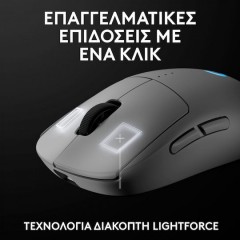 Logitech G Pro 2 Lightspeed Wireless Gaming Mouse 44 000 DPI (910-007303) White