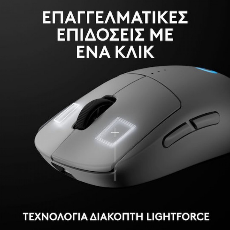 Logitech G Pro 2 Lightspeed Wireless Gaming Mouse 44 000 DPI (910-007303) White