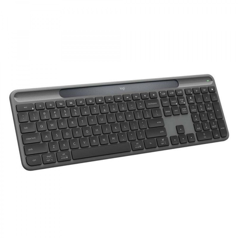 Logitech Keyboard Wireless Signature Slim Solar+ K980 US (920-013764) Graphite