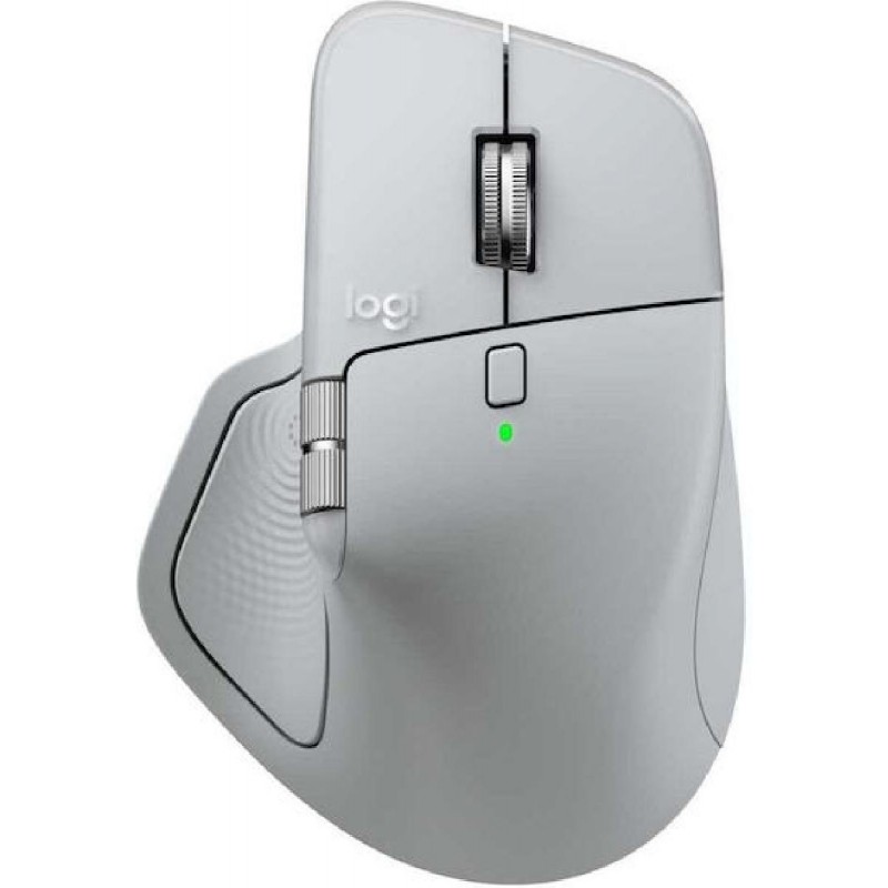 Logitech MX Master 4 Ergonomic High-Performance Wireless Mouse (910-007563) Pale Grey